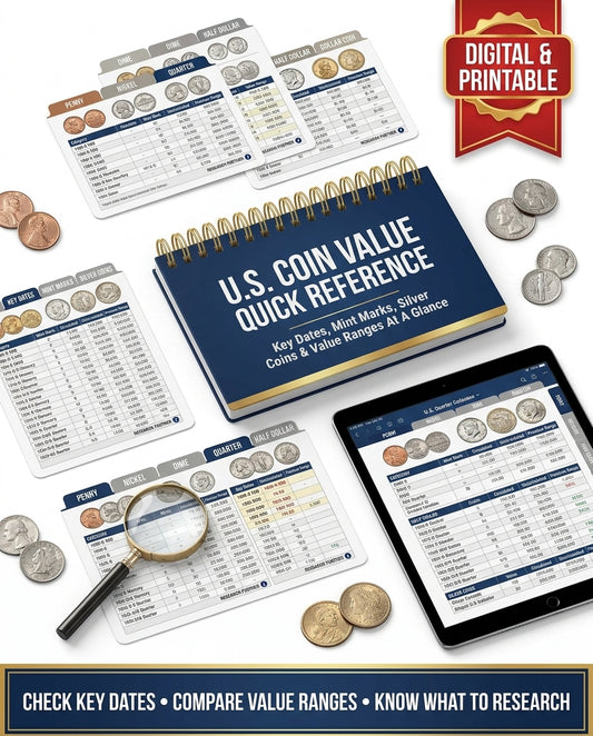 U.S. Coin Value Quick Reference